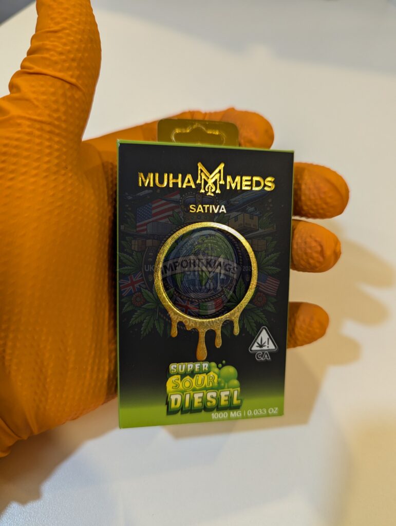 Muha Meds 1g - Sour Diesel 80%+ thc