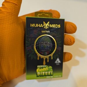 Muha Meds 1g - Sour Diesel 80%+ thc