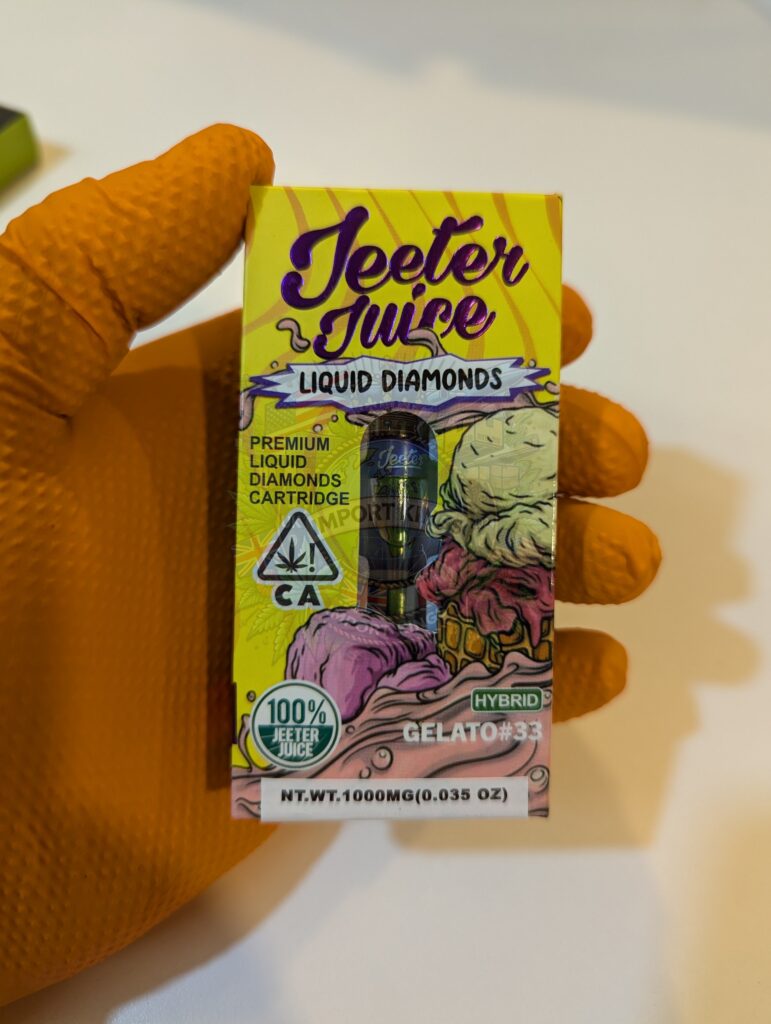 Jeeter-Juice Gelato-33 82.18% thc